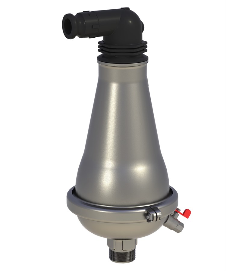 Клапан воздушный комбинированный AVK серия 701/96 PN16 DN 50 (2" BSP) из нержавеющей стали, компактный дизайн