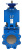 Задвижка шиберная ножевая AVK серия 702/50 PN4 (фланец PN10) DN600 с ISO-фланцем под электропривод