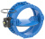 Затвор дисковый AVK с двойным эксцентриком серия 756/100-671 PN10 DN2800 (однонаправленный) с интегрированным седлом, редуктор (IP67), маховик, индикатор положения