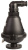 Клапан воздушный комбинированный AVK серия 701/75 PN10 DN 80 (3" BSP) из полиамида, компактный дизайн